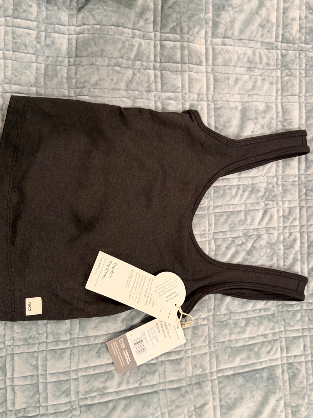 Vuori Black Women's Halo Essential Tank - XS - BNWT